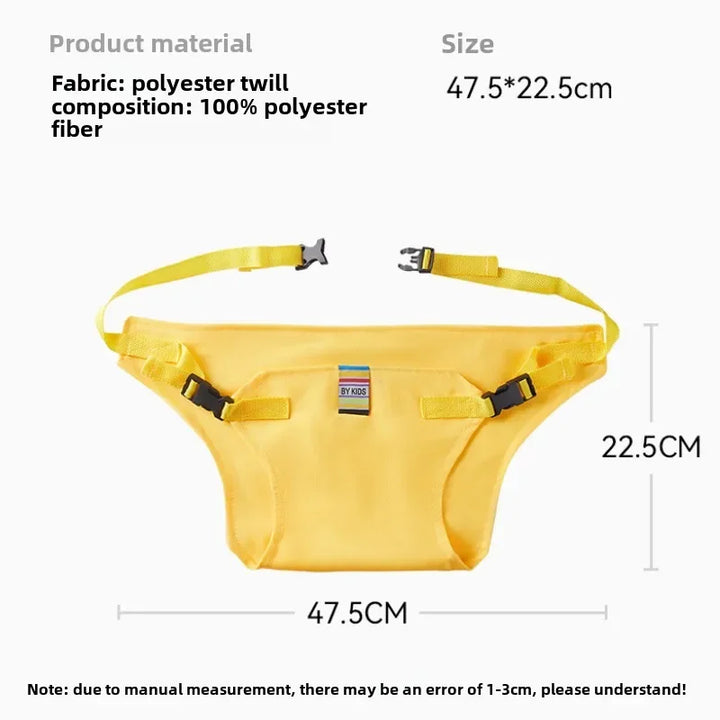 "Verstellbarer Baby-Sitzgurt für Hochstühle, sicher und bequem, mit weicher Polsterung und einfacher Reinigung"