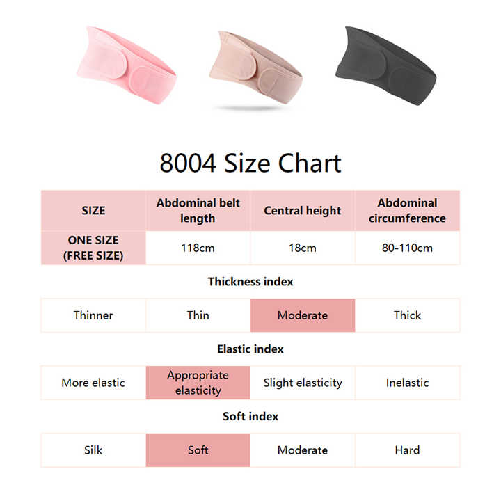 Verstellbarer Bauchband-Stützgürtel, bequemes, atmungsaktives Design zur Unterstützung des Babybauchs und Entlastung des Rück