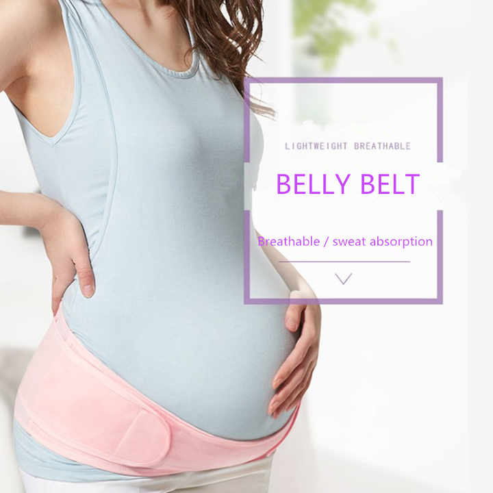 Verstellbarer Bauchband-Stützgürtel, bequemes, atmungsaktives Design zur Unterstützung des Babybauchs und Entlastung des Rück