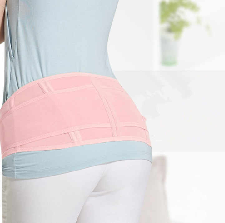 Verstellbarer Bauchband-Stützgürtel, bequemes, atmungsaktives Design zur Unterstützung des Babybauchs und Entlastung des Rück