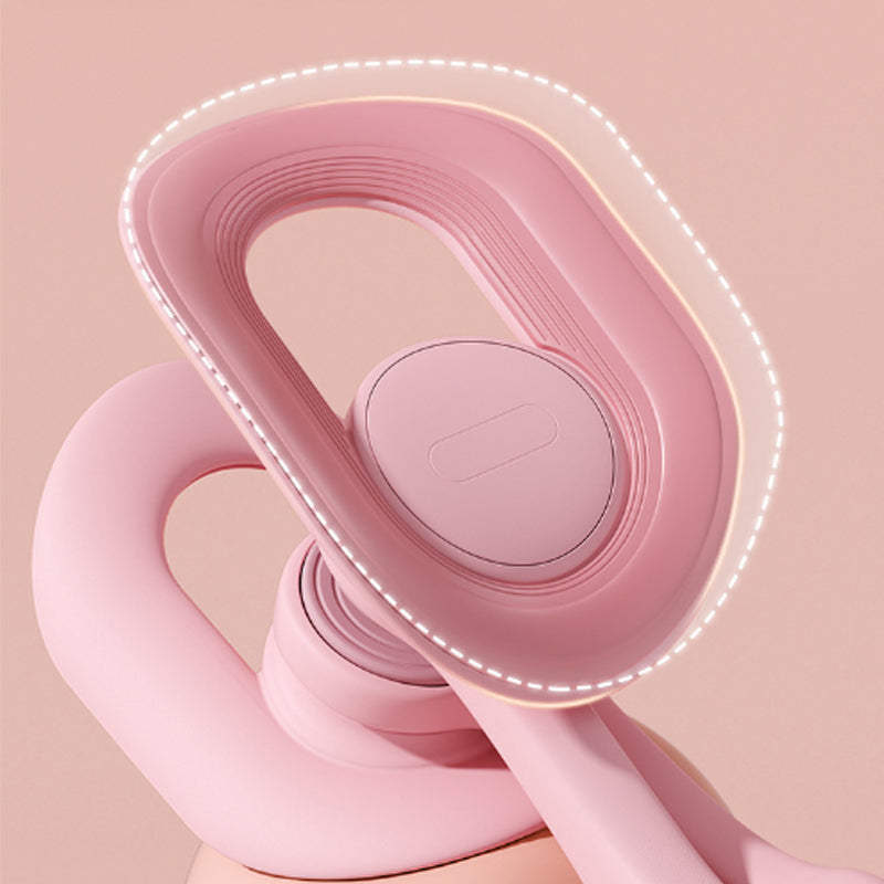 "Verstellbarer Becken- und Oberschenkeltrainer, blau; Fitnessgerät mit digitalem Zähler; Trainingshilfe für Beine, Oberschenk