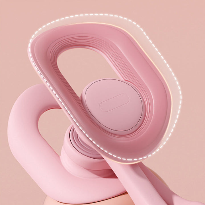 "Verstellbarer Becken- und Oberschenkeltrainer, blau; Fitnessgerät mit digitalem Zähler; Trainingshilfe für Beine, Oberschenk