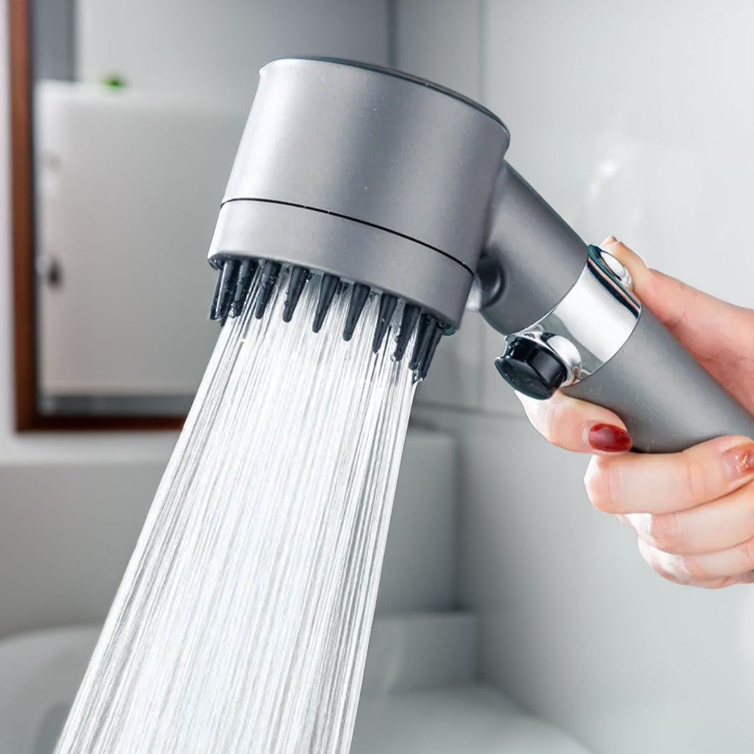 "Verstellbarer Duschkopf mit Hochdruck, 3 Modi, ergonomisches Design, integrierte Wasserfiltration, für revitalisierende Dusc