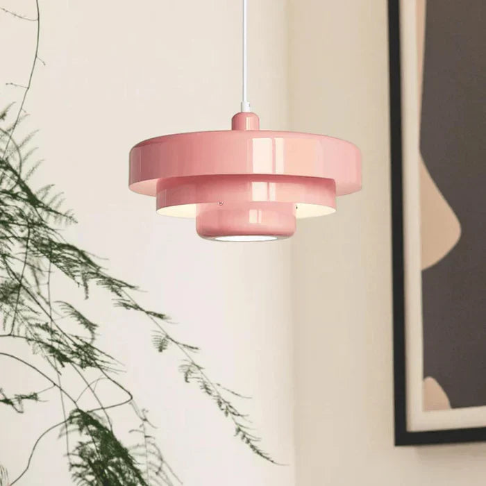 Vielfarbige Vintage LED Hängeleuchte im Retro-Stil mit hochwertigem Metall und variabler Lichtstimmung, Hingucker für jeden R