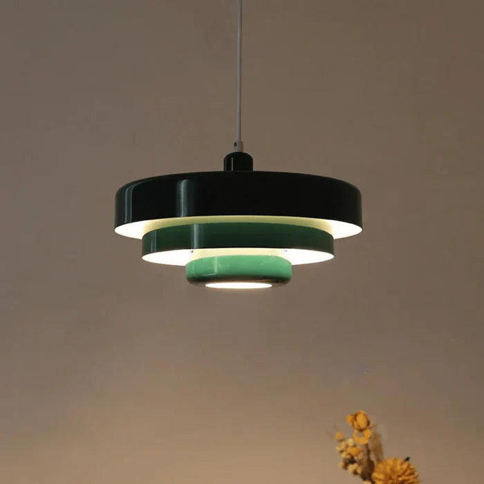 Vielfarbige Vintage LED Hängeleuchte im Retro-Stil mit hochwertigem Metall und variabler Lichtstimmung, Hingucker für jeden R