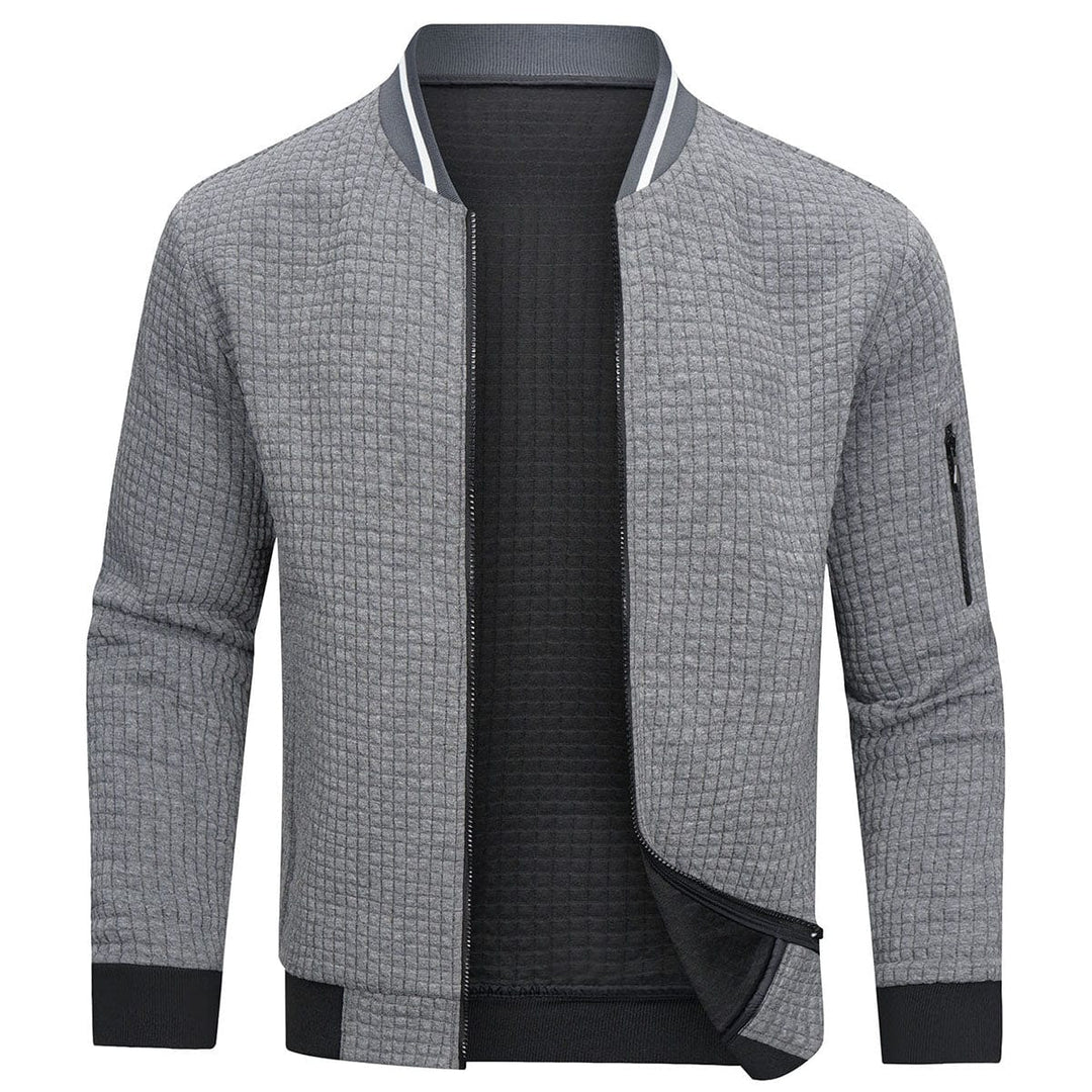 Warmer Herrenpullover mit Reißverschluss, weich und bequem, in stilvollem Design, ideal für kalte Monate.