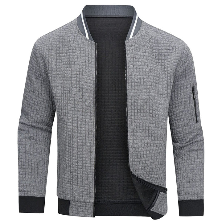 Warmer Herrenpullover mit Reißverschluss, weich und bequem, in stilvollem Design, ideal für kalte Monate.
