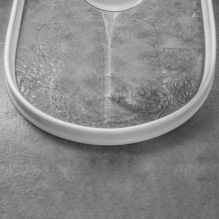 "Wasserabweisende flexible Silikonbarriere für Dusche und Badewanne, einfach zu installieren, in verschiedenen Farben erhältl