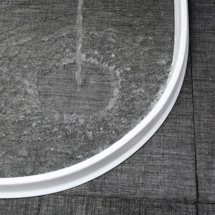 "Wasserabweisende flexible Silikonbarriere für Dusche und Badewanne, einfach zu installieren, in verschiedenen Farben erhältl