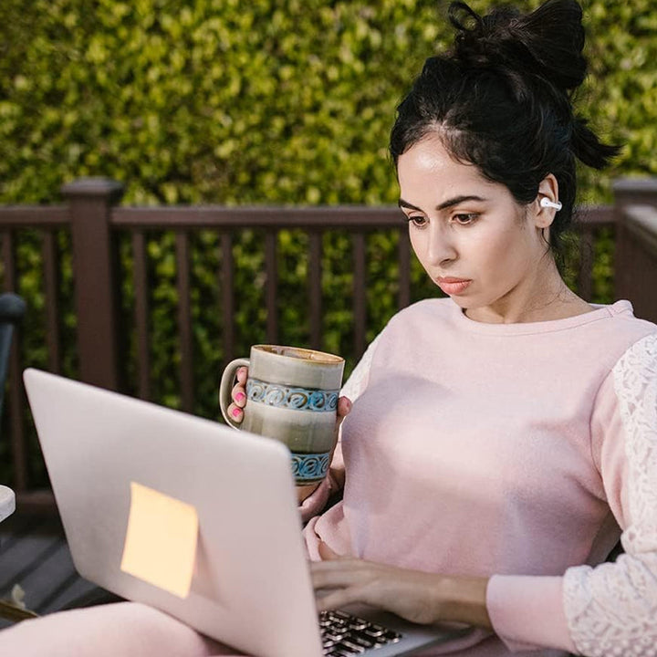 "Wasserdichte Bluetooth Sportkopfhörer, ohrschonend, optimale Passform, kabellos, ideal für Sport und intensives Training."