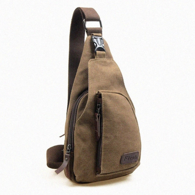 "Wasserdichte, leichte Herren Crossbody-Tasche mit Reißverschluss, modern und stilvoll, perfekt für unterwegs."