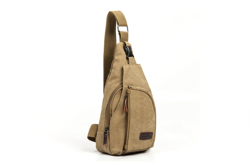 "Wasserdichte, leichte Herren Crossbody-Tasche mit Reißverschluss, modern und stilvoll, perfekt für unterwegs."