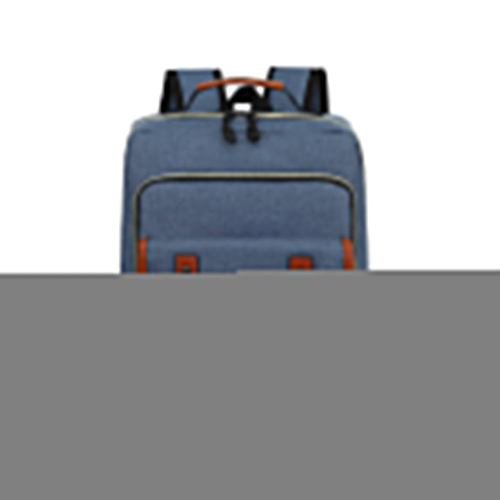 "Wasserdichter Laptop-Rucksack aus Canvas, vielseitig mit vielen Fächern, erhältlich in klassischen Farben, unisex Design."