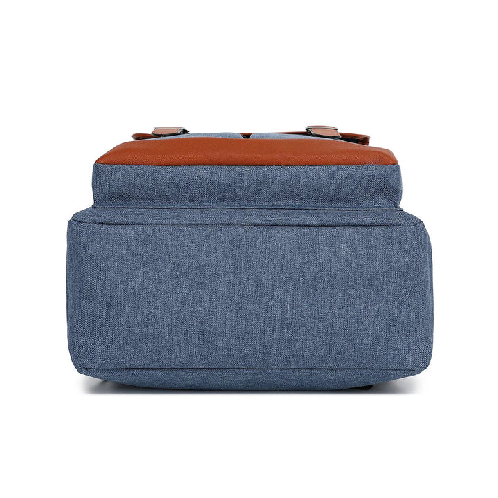 "Wasserdichter Laptop-Rucksack aus Canvas, vielseitig mit vielen Fächern, erhältlich in klassischen Farben, unisex Design."