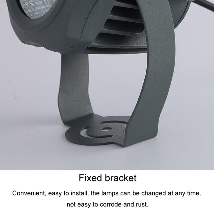 "Wasserdichtes LED Flutlicht Außen aus Aluminium, drehbar, IP65, für Gärten und Werbetafeln geeignet"