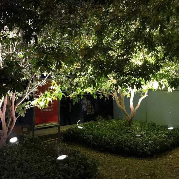 "Wasserdichtes LED Flutlicht Außen aus Aluminium, drehbar, IP65, für Gärten und Werbetafeln geeignet"