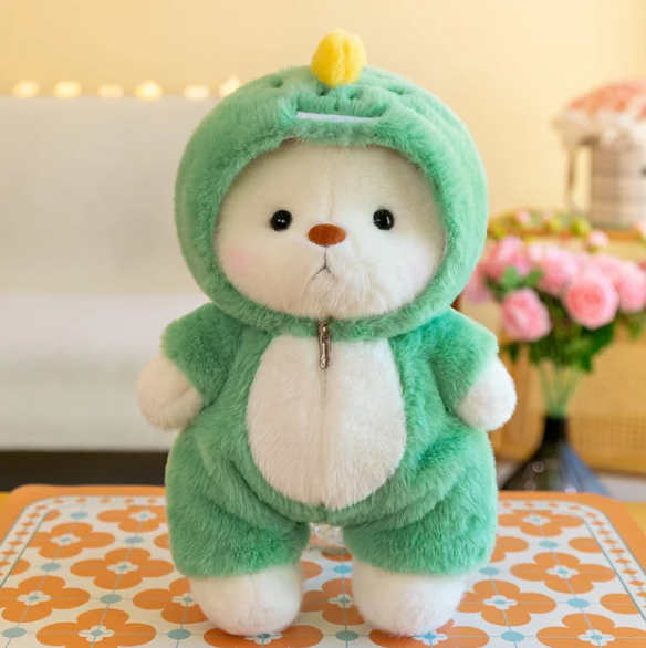 Weicher Plüschbär, kuscheliges Design, spendet Trost und Zuneigung, ideal für Kinder und Erwachsene, emotionaler Begleiter.