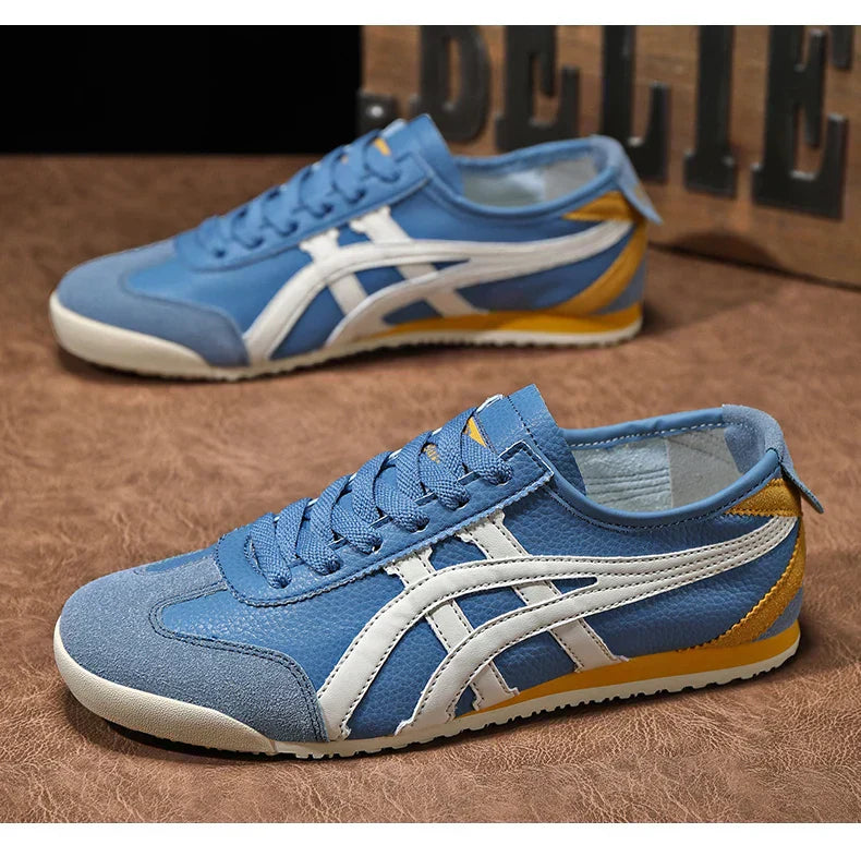 "Weiße Sommer-Sneakers mit geometrischem Muster und bequemer Passform für Damen, ideal für stilbewusste Outfits"