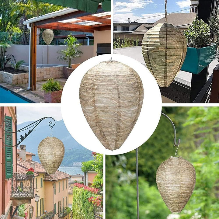 "Wespennest Abwehr Lampe mit hängendem Schutznetz für Insektenabwehr im Garten, moderne Lichtquelle, umweltfreundlich"