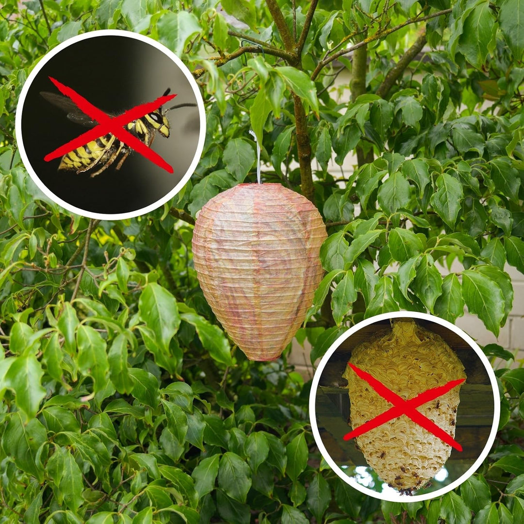 "Wespennest Abwehr Lampe mit hängendem Schutznetz für Insektenabwehr im Garten, moderne Lichtquelle, umweltfreundlich"