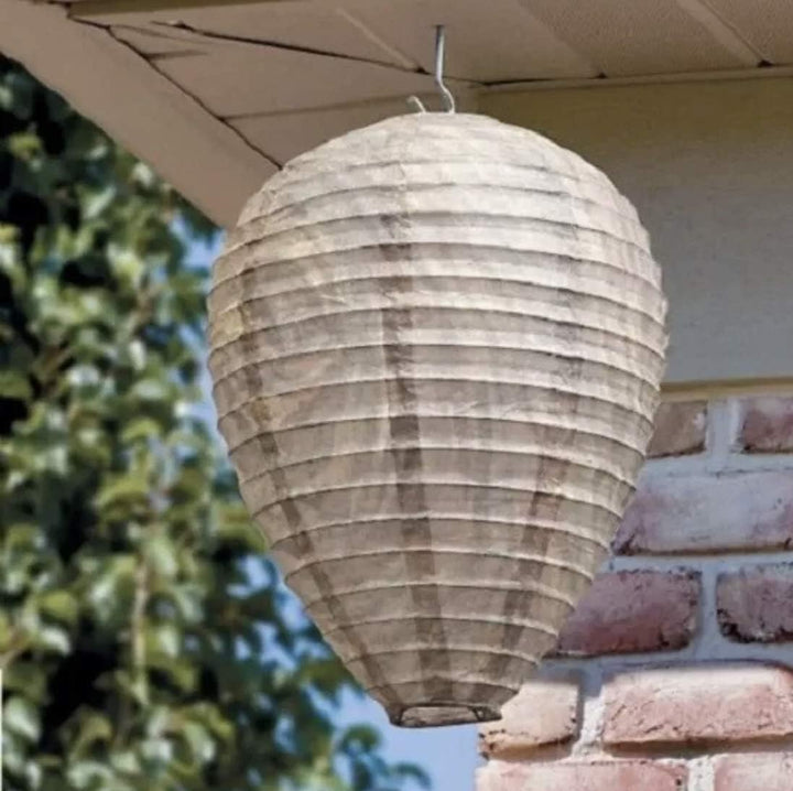 "Wespennest Abwehr Lampe mit hängendem Schutznetz für Insektenabwehr im Garten, moderne Lichtquelle, umweltfreundlich"