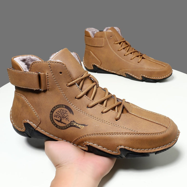 Wasserdichte Leder-Barfußschuhe