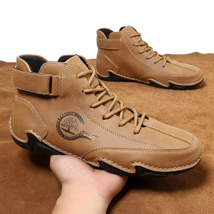 Wasserdichte Leder-Barfußschuhe