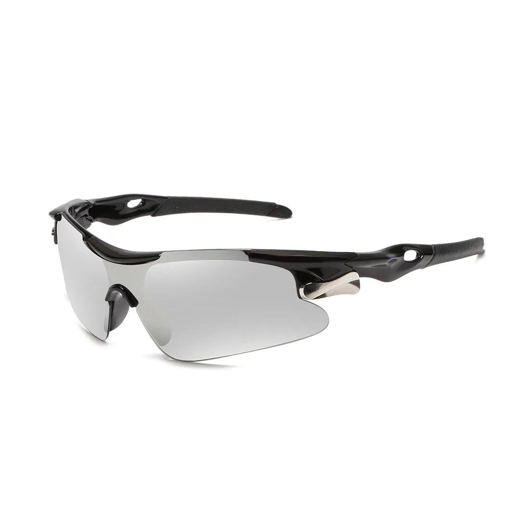 "Winddichte Damen-Fahrradbrille mit getönten Gläsern, bietet UV-Schutz und winddichte Eigenschaften in stilvollem Design."