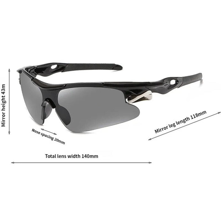 "Winddichte Damen-Fahrradbrille mit getönten Gläsern, bietet UV-Schutz und winddichte Eigenschaften in stilvollem Design."