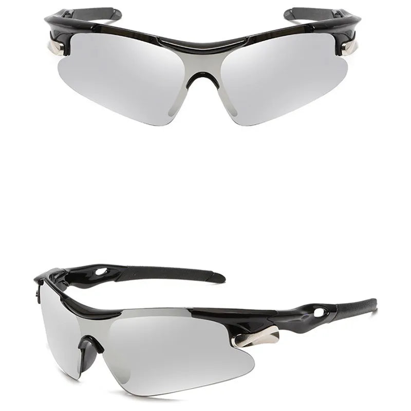 "Winddichte Damen-Fahrradbrille mit getönten Gläsern, bietet UV-Schutz und winddichte Eigenschaften in stilvollem Design."