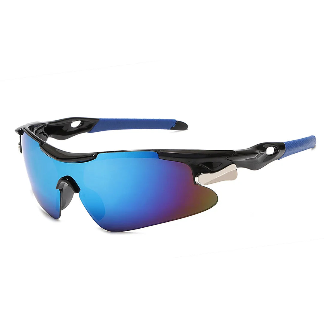 "Winddichte Damen-Fahrradbrille mit getönten Gläsern, bietet UV-Schutz und winddichte Eigenschaften in stilvollem Design."