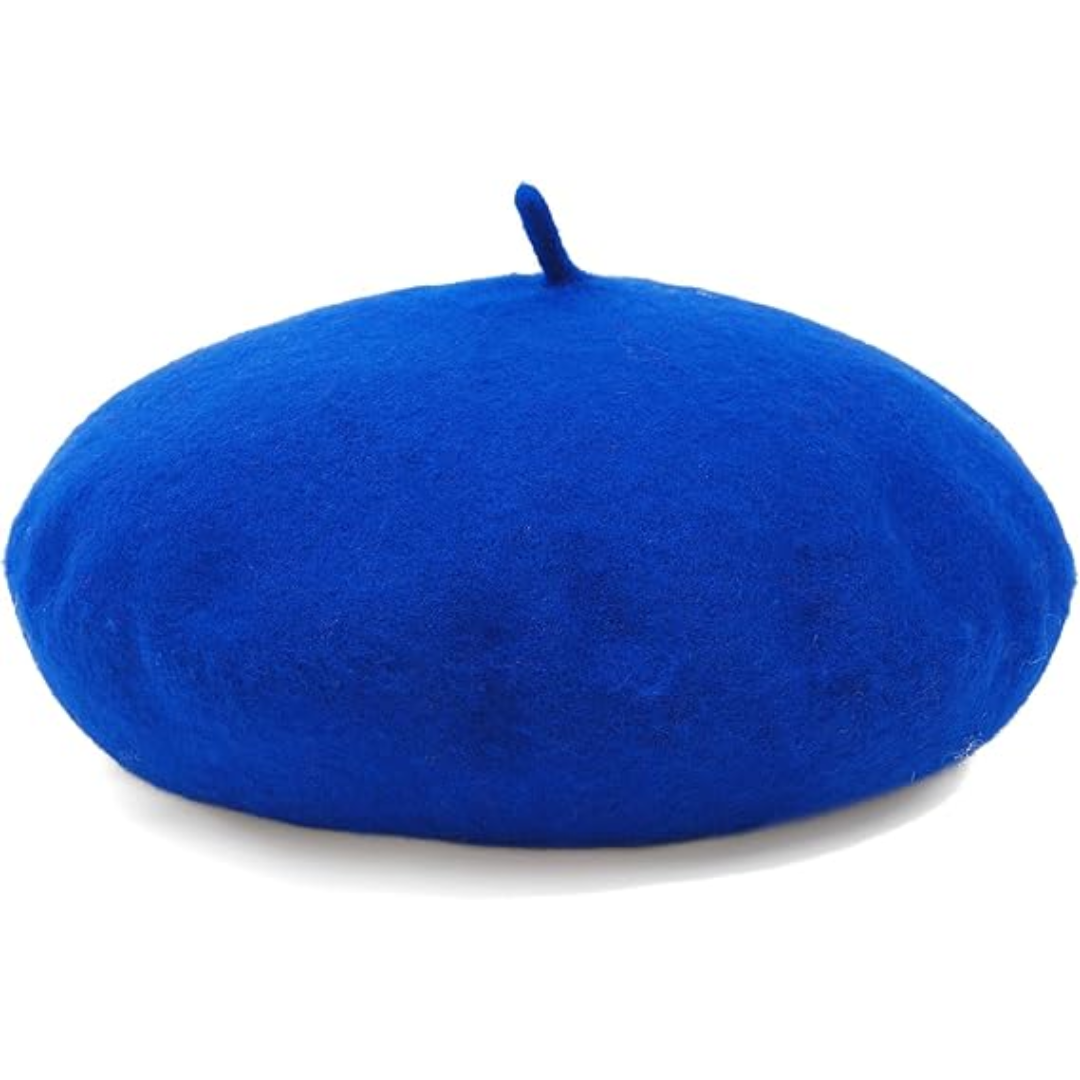 "Woll-Baskenmütze, zeitloses Design, in eleganter Farbe, aus weicher Wolle für warme Wintertage."